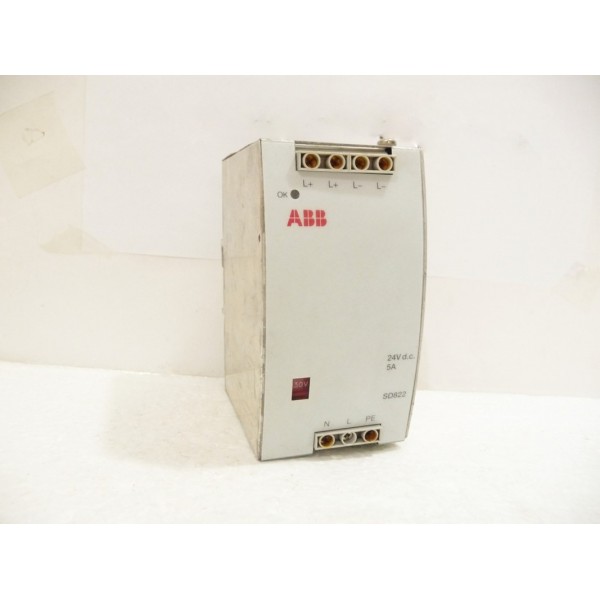 Power Supply, SD822 3BSC610038R1, 24V d.c 5A, ABB